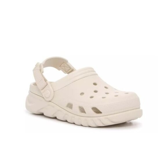 Crocs Duet Max II Clog EVA Slingback Strap Comfort Stucco Medium Size 12